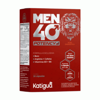 Men 40 Potency 500mg 30 Cápsulas - Katiguá