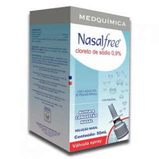 Nasalfree 9,0mg/ml - Spray Nasal com 50ml