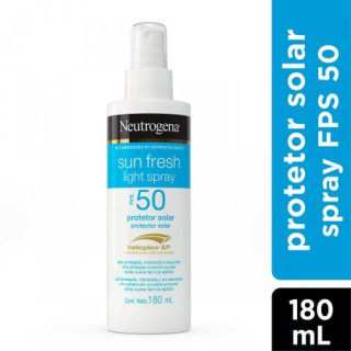 Protetor Solar Neutrogena Sun Fresh Light Spray FPS50 180ml