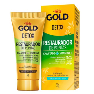 Restaurador de Pontas Niely Gold Chá Verde e Vitamina E 50g