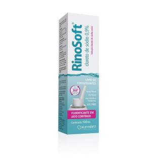 Rinosoft 9mg/ml - Solução Nasal com 100ml