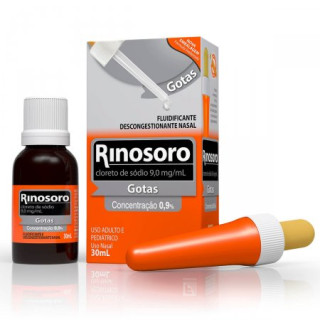 Rinosoro 9mg/ml - Solução Nasal com 30ml