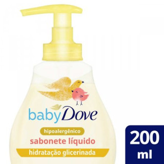 Sabonete Líquido Infantil Dove Baby Hidratação Glicerinada 200ml