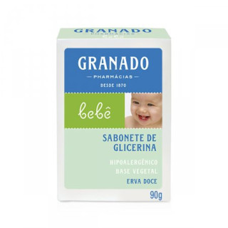 Sabonete em Barra Infantil Granado Bebê Erva-Doce 90g