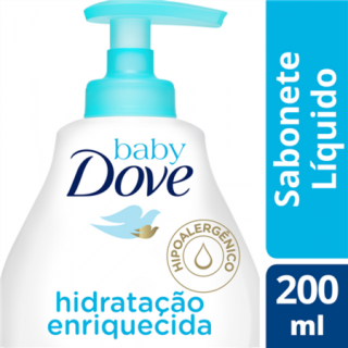 Sabonete Líquido Infantil Dove Baby Hidratação Enriquecida 200ml