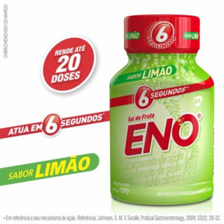 Sal de Frutas Eno - Sabor Limão 100g