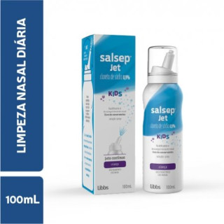 Salsep Jet Kids 9mg/ml - Solução Nasal com 100ml