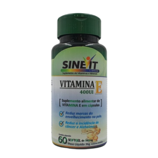 Vitamina E Sinevit 400UI 60 Cápsulas