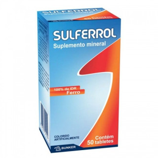 Sulferrol 250mg 50 Comprimidos