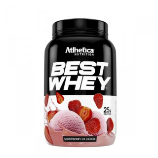 Whey Protein - Best Whey Morango 900g - Athletica Nutrition