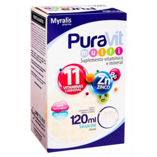 Suplemento Vitamínico Infantil - Puravit Multi 120ml
