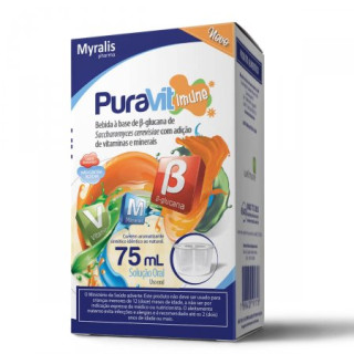 Suplemento Vitamínico Infantil - PuraVit Imune Solução Oral 75ml