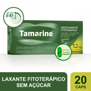 Tamarine 12mg 20 Cápsulas - Cosmed