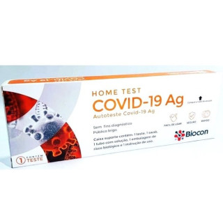 AutoTeste Covid-19 AG Nasal Biocon - 1 Unidade