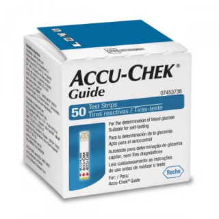 Tiras de Glicemia Accu-Chek Guide 50 Unidades