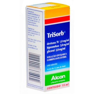 Trisorb 15ml - Lubrificante Oftálmico - Novartis