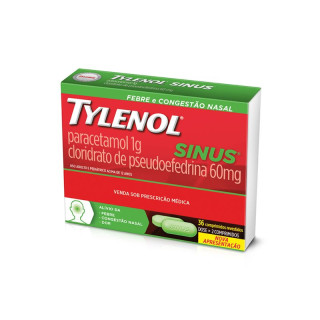 Tylenol Sinus 36 Comprimidos