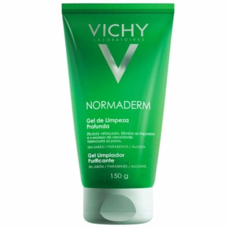 Gel de Limpeza Facial Vichy Normaderm Antioleosidade com Acido Glicolico 150g