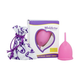 Coletor Menstrual Violeta Cup Rosa Tipo A