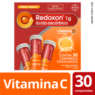 Vitamina C Redoxon 1G 30 Comprimidos Efervescentes