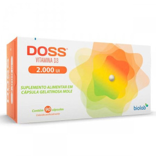 Vitamina D - Doss 2.000UI - 90 Cápsulas Moles