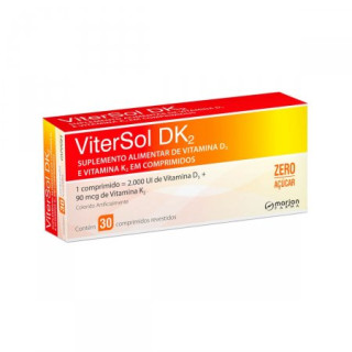 ViterSol DK2 2.000UI + 90mcg 30 Comprimidos - Marjan Farma