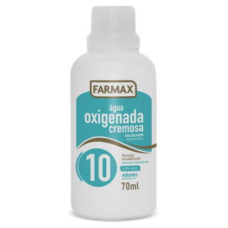Água Oxigenada Cremosa 10 Volumes - Farmax - 90ml 