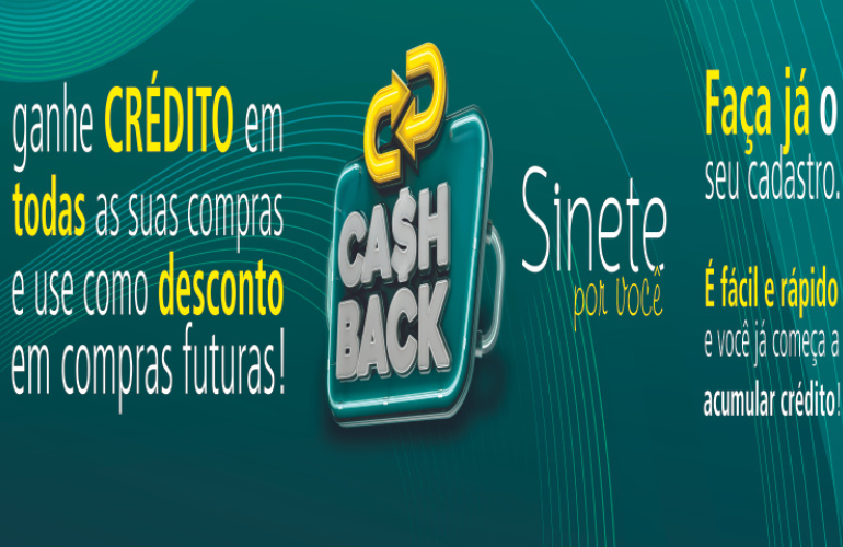 CashBack Sinete Por Você - Mobile